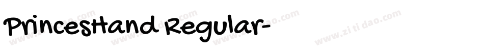 PrincesHand Regular字体转换